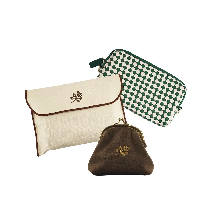 Pouch, storage bag, and glasses case
